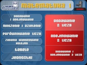 Didakta - Matematyka 1 program interaktywny