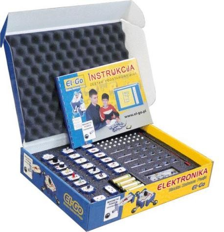 El-Go zestaw do budowy obwodów elektronicznych