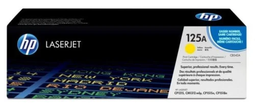 Toner oryginalny hp laserjet 125A color yellow CB542A