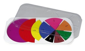 Koła magnetyczne 20 cm - ułamki z sortownikiem