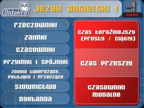 Didakta - Język angielski 1 program interaktywny