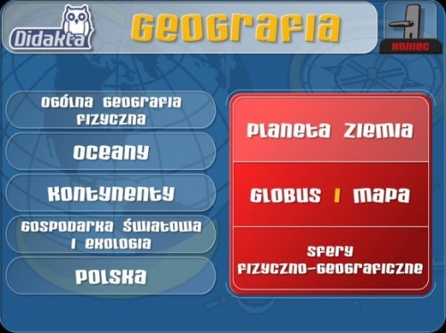 Didakta - Geografia program interaktywny