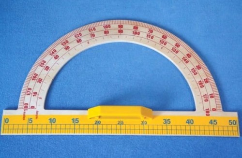 Kątomierz drewniany magnetyczny