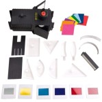 Źródło światła białego i RGB do doświadczeń z optyki 