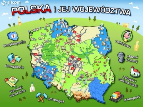 Polska i jej województwa - program interaktywny
