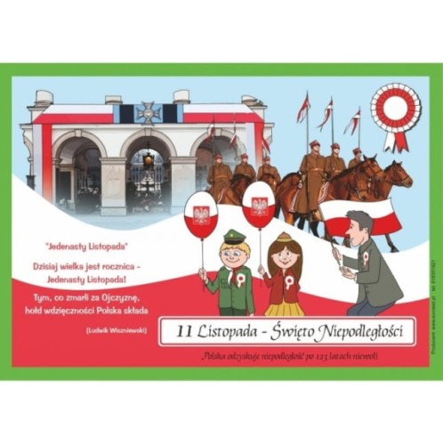 Mały patriota - zestaw plansz