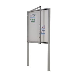 Gablota ogłoszeniowa zewnętrzna wolnostojąca VC-WL 60 x 75 cm