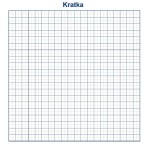 Nakładka magnetyczna suchościeralna – kratka 