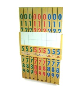 Suwak do prezentacji układu dziesiątkowego 