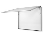 Gablota na sztandar z siłownikiem 170x140x13 cm 