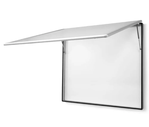 Gablota na sztandar z siłownikiem 170x140x13 cm