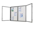 Gablota ogłoszeniowa zewnętrzna VCD 120 x 80 cm