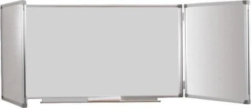 Tablica szkolna biała składana tryptyk 340 x 100 cm