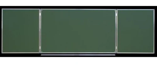 Tablica szkolna zielona składana tryptyk 360 x 100 cm