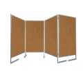 Tablica parawan czteromodułowa 4x100x170x190 cm