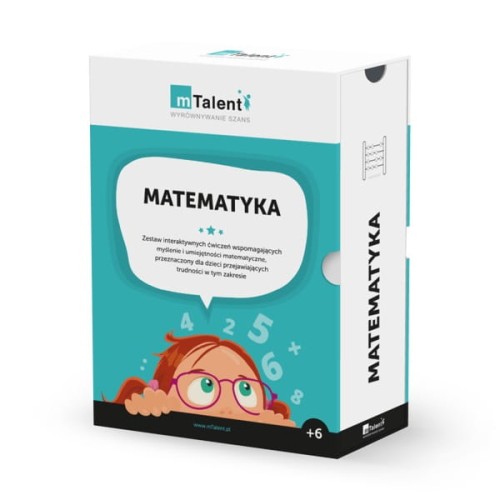 mTalent - Matematyka. Dyskalkulia – zestaw ćwiczeń interaktywnych