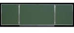 Tablica szkolna zielona składana tryptyk ceramiczna 360 x 100 cm 