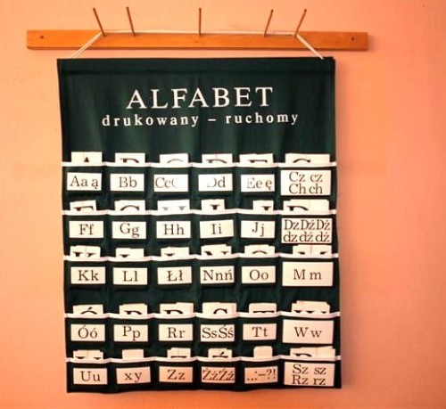 Alfabet ruchomy drukowany k38