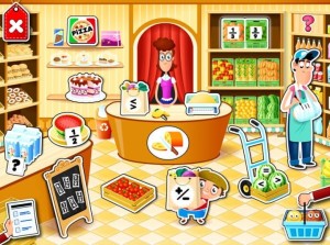 Ułamki ½ - program interaktywny