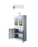 Szafa dwuczęściowa na odczynniki chemiczne 