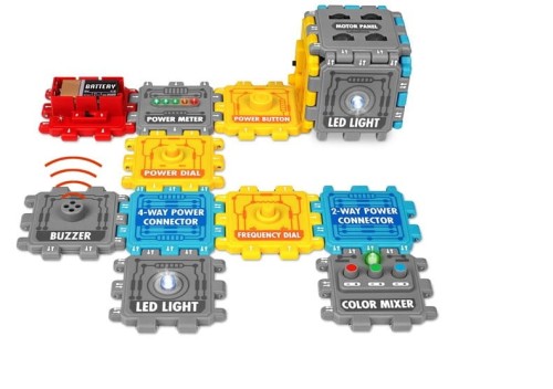 Zestaw do budowy układów elektronicznych - 8 modeli