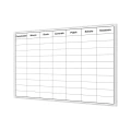 Tablica Planer Tygodniowy DT 170x100 cm