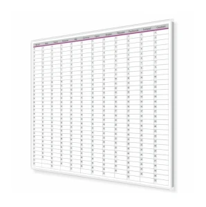 Tablica Planer Roczny 150x100 cm 