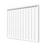 Tablica Planer Roczny 170x100 cm 