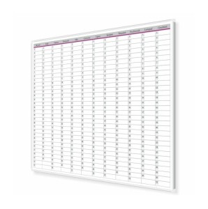 Tablica Planer Roczny 170x100 cm 