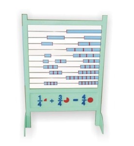 Liczydło duże do działań ułamkowych 