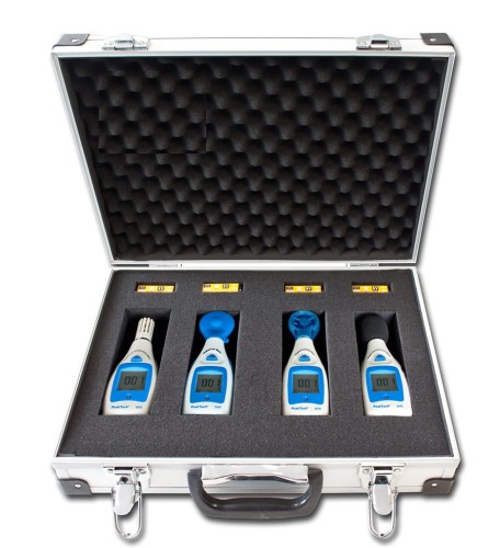 Mierniki elektroniczne - zestaw do pomiarów środowiskowych
