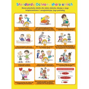 Standardy Ochrony Małoletnich - plansza 100 x 70 cm