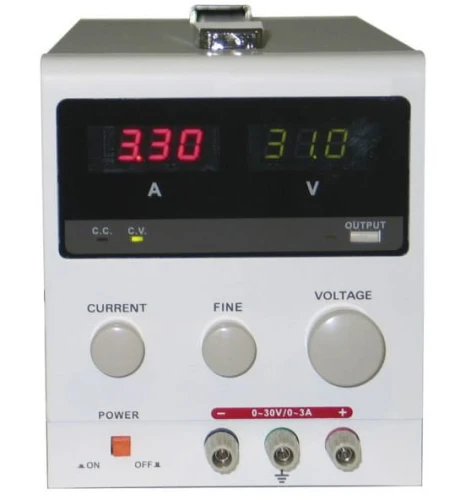 Zasilacz laboratoryjny prądu stałego 0-30V/5A DC