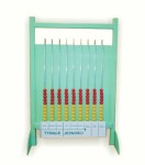 Liczydło edukacyjne dziesiątkowe stacjonarne 90 kulek 