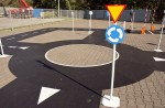Rondo gumowe do miasteczka ruchu drogowego – średnica 5 m lub 8 m