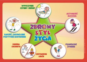 Zdrowy styl życia – zestaw plansz