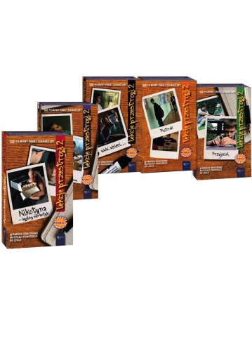 Lekcje przestrogi 2 - zestaw 5 filmów DVD z konspektami