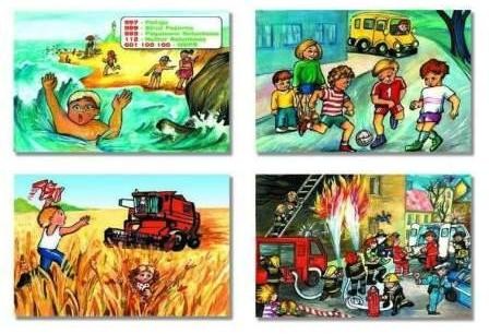 Baw się bezpiecznie i działaj rozsądnie - zestaw plansz