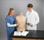 Osłuchowy trenażer serca i płuc z stetoskopem 