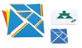 Tangram magnetyczny - zestaw klasowy