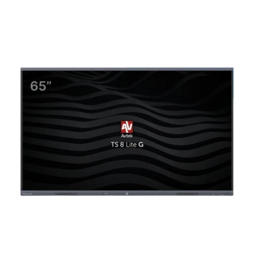 Monitor interaktywny Avtek TS 8 Lite G 65 cali z systemem Android 14 i Google EDLA
