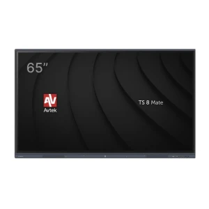 Monitor interaktywny Avtek TS 8 Mate 65" – precyzyjny dotyk i Android 13 dla szkół