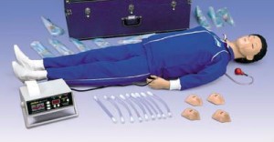 Pełny manekin CPR do reanimacji z pamięcią i drukarką