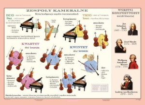 Zespoły kameralne plansza 140 x 100 cm
