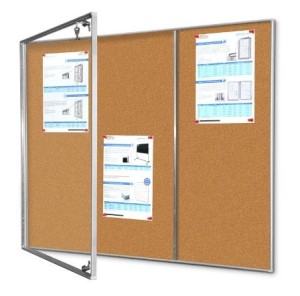 Gablota ogłoszeniowa GTA z tablicą 150 x 100 cm