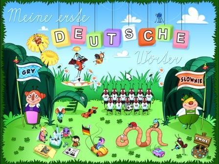  Moje pierwsze słówka program interaktywny do języka niemieckiego