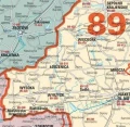 Mapa kodowa Polski magnetyczna 1:500 000 