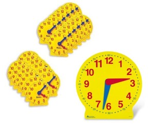 Klasowy zegar demonstracyjny zestaw ćwiczeniowy Z2