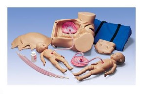 Symulator porodowy ciąży mnogiej