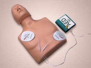 Fantom Practi Man BLS/AED z Defibrylatorem